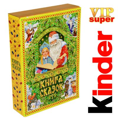 Сладкий подарок на Новый Год в картонной упаковке весом 1500 грамм по цене 3158 руб в Хилке