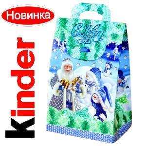 Сладкий подарок на Новый Год в жестяной упаковке весом 610 грамм по цене 1600 руб в Хилке